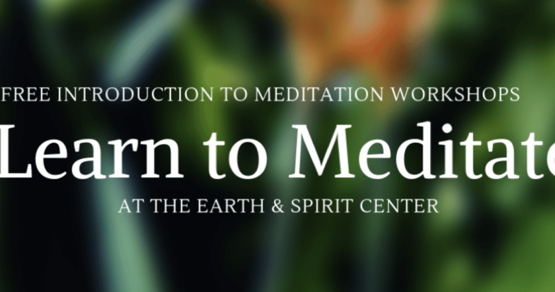 FREE – Introduction to Meditation Workshop Evening